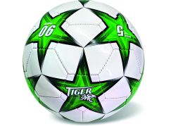 Alltoys Míč kožený fotbalový zelený č. 5