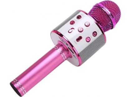 Alltoys Mikrofon bezdrátový růžový