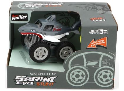 Alltoys Mini auto žralok RC šedé (303G)