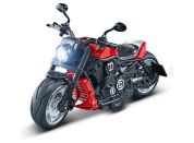 Alltoys Motorka 1 : 12 se světlem červená