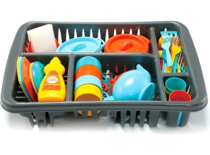 Alltoys Nádobí s odkapávačem 42 ks