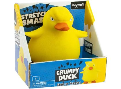 Alltoys Natahovací a mačkací nevrlá kachna