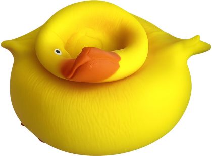 Alltoys Natahovací a mačkací nevrlá kachna