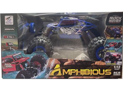 Alltoys Obojživelné RC auto modré (1201) - Poškozený obal