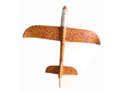 Alltoys Pěnové letadlo 48 cm oranžové