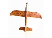 Alltoys Pěnové letadlo 48 cm oranžové