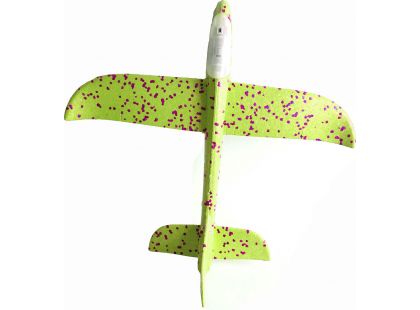 Alltoys Pěnové letadlo 48 cm zelené