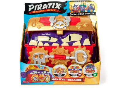 Alltoys Piratix S - Herní sada Monser Treasure