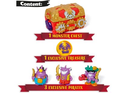 Alltoys Piratix S - Herní sada Monser Treasure