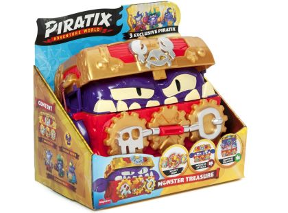 Alltoys Piratix S - Herní sada Monser Treasure
