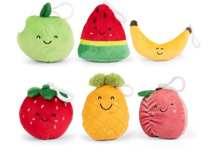 Alltoys Plyšová klíčenka mini Ovoce 10 cm