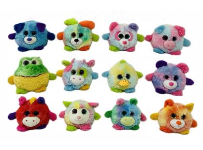 Alltoys Plyšová koule s velkýma očima 19 cm