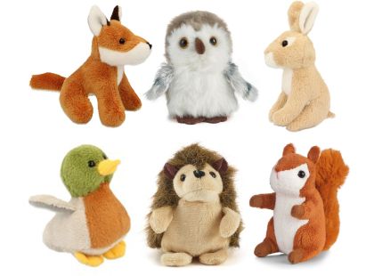 Alltoys Plyšové mini zvířátko z lesa 10 cm