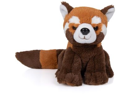 Alltoys Plyšová panda červená sedící s dlouhým ocasem 20 cm