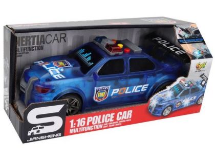 Alltoys Policejní autíčko 1 : 16 se světelným a zvukovým efektem