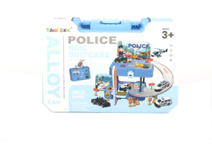 Alltoys Policejní hrací set v kufříku