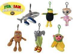 Alltoys Přívěsek plyšový Brainrot 10 cm