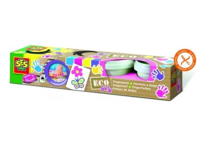 Alltoys Prstové barvy Eco 4 ksx110 ml