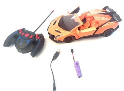 Alltoys RC Auto 1 : 14 závodní vůz 28 cm oranžové