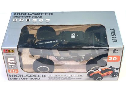 Alltoys RC auto 1:16 - 2.4G černé