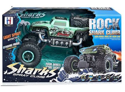 Alltoys RC auto Rock Shark zelené