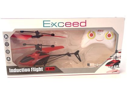Alltoys RC Helikoptéra 17 cm červená