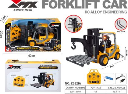 Alltoys RC vysokozdvižný vozík 1:18 2.4Ghz