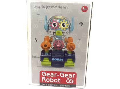 Alltoys Robot se světelným a zvukovým efektem