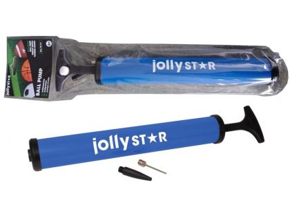Alltoys Ruční pumpička na míče JollyStar modrá