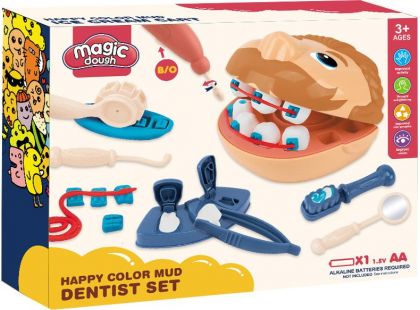Alltoys Sada modelíny - zubař 18 ks