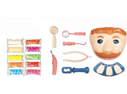 Alltoys Sada modelíny - zubař 18 ks