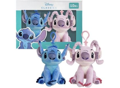 Alltoys Sada plyšových klipů Stitch Angel 2 ks Alltoys Sada plyšových klipů Stitch Angel 2 ks