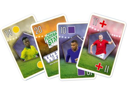 Alltoys Společenská hra WHOT Světové fotbalové hvězdy