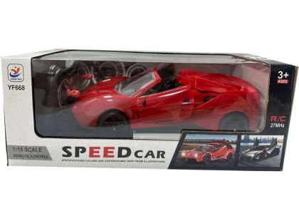 Alltoys Sportovní RC auto 1 : 18 (38) červený kabriolet - Poškozený obal
