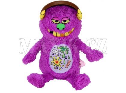 Alltoys Stinky Plyšák z popelnice 12 cm - Fialová