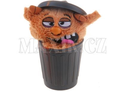 Alltoys Stinky Plyšák z popelnice 12 cm - Hnědá