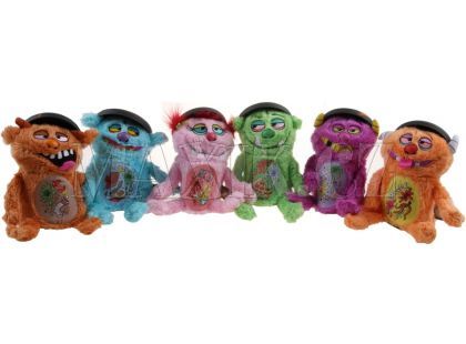 Alltoys Stinky Plyšák z popelnice 12 cm - Hnědá