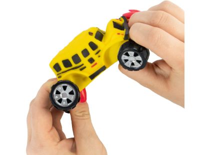Alltoys Strečový natahovací školní autobus
