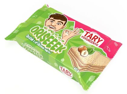 Alltoys Tary Sweets Oplatky s lískooříškovou příchutí 40g