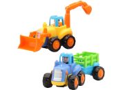 Alltoys Traktor s valníkem nakladač 4x4 Junior