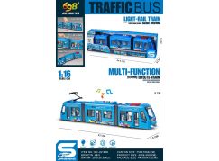 Alltoys Tramvaj modrá 1 : 16