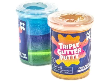 Alltoys Tříbarevý sliz v kelímku