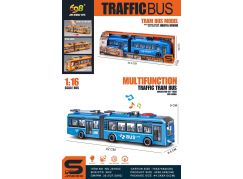 Alltoys Trolejbus modrý 1 : 16