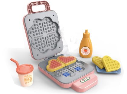 Alltoys Vaflovač růžový s doplňky