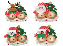 Alltoys Vánoční brýle s třpytkami 17x14 cm