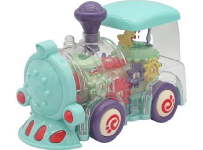 Alltoys Vlak transparentní Clear Train