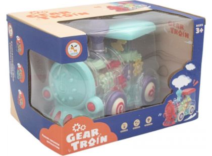 Alltoys Vlak transparentní Clear Train