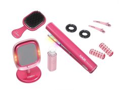Alltoys Vlasové studio vlasová žehlička + zrcadlo