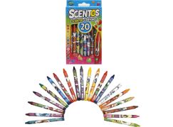 Alltoys Voskovky voňavé Scentos 20ks