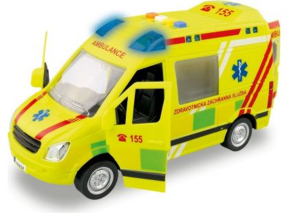 Ambulance na setrvačník se zvukem